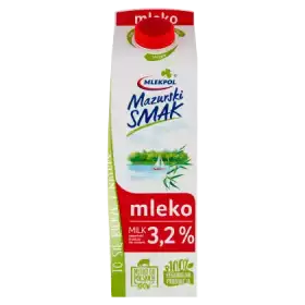 Mlekpol Mazurski Smak Mleko 3,2 % 1 l