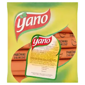Yano Hot Dog Parówki z kurcząt