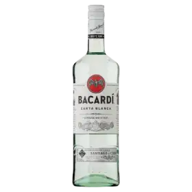 Bacardi Carta Blanca Rum 1 l