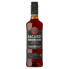 Bacardi Carta Negra Rum 500 ml