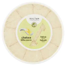 Sultan Chałwa sezamowa o smaku waniliowym 450 g