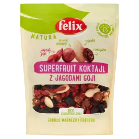 Felix Natura Mieszanka superfruit koktajl z jagodami goji 150 g