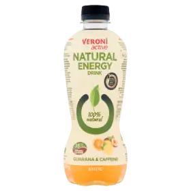 Veroni Active Natural Energy Drink Napój gazowany energetyzujący exotic 400 ml