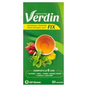 Verdin Fix Suplement diety kompozycja 6 ziół 36 g (20 x 1,8 g)