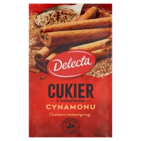 Delecta Cukier z dodatkiem cynamonu 15 g