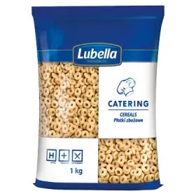 Lubella Catering Płatki zbożowe kółeczka miodowe 1 kg