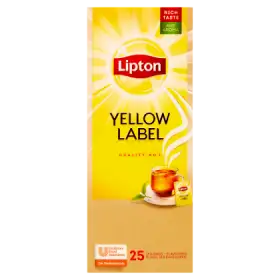 Lipton Yellow Label Herbata czarna 45 g (25 x 1,8 g)