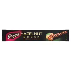 Goplana Hazelnut Break Wafelek nadziewany kremem orzechowym w czekoladzie 24 g