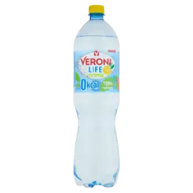 Veroni Life Napój gazowany smak cytryna 1,5 l
