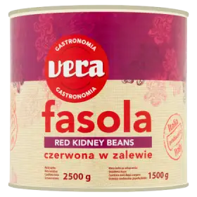 Vera Gastronomia Fasola czerwona w zalewie 2500 g
