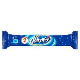 Milky Way Baton z białym nadzieniem oblany czekoladą 43 g (2 x 21,5 g)