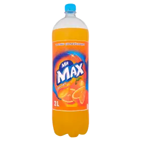 Mr Max Napój gazowany o smaku pomarańczowym 2 l