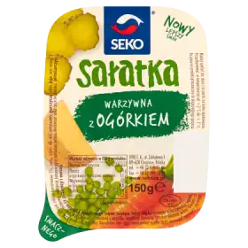 SEKO Sałatka warzywna z ogórkiem 150 g