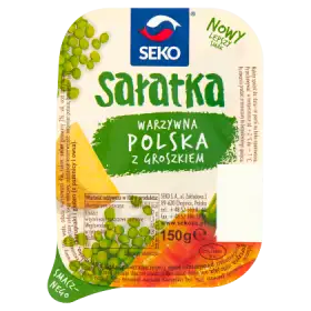 SEKO Sałatka warzywna polska z groszkiem 150 g