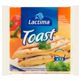 Lactima Ser topiony w plasterkach Toast 200 g (12 x 16,67 g)